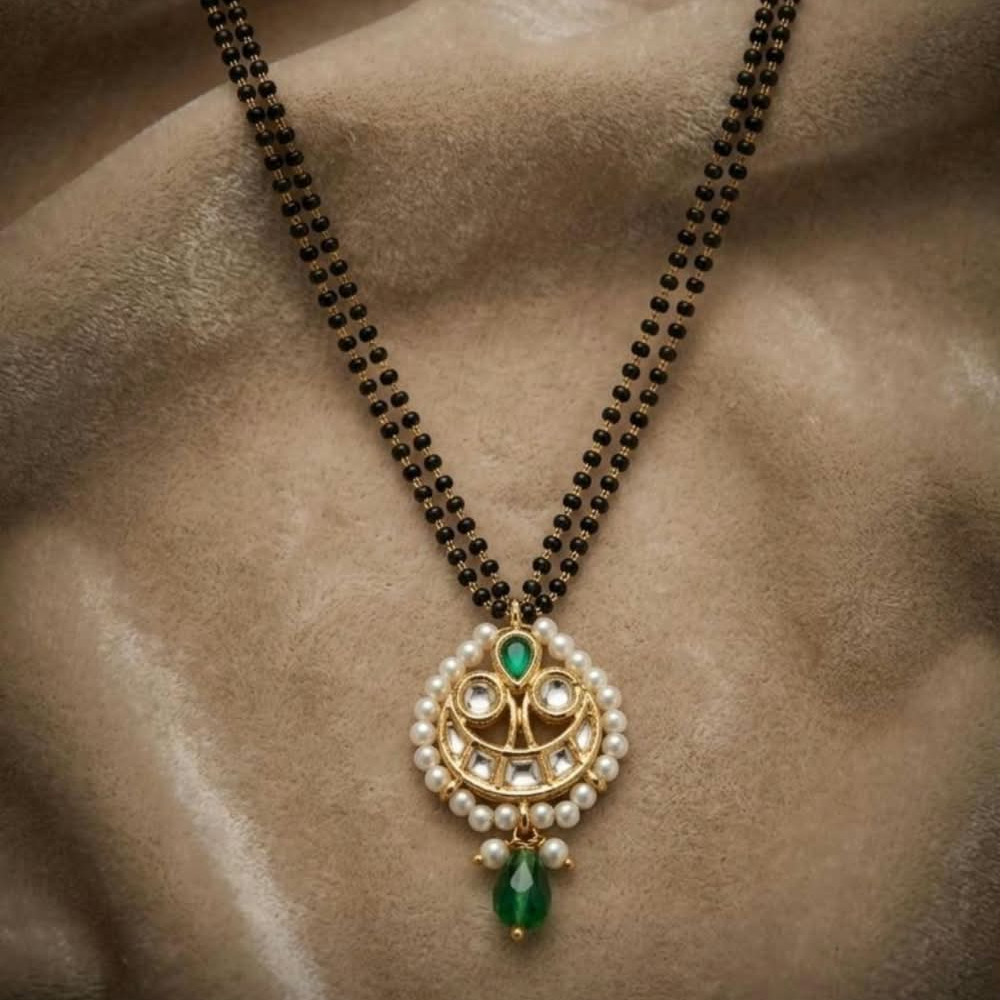 Lotus Pendant Mangalsutra